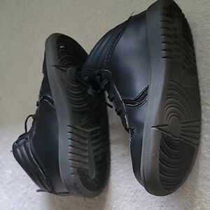 JORDAN 23 BLACK LACE SNEAKERS 11C